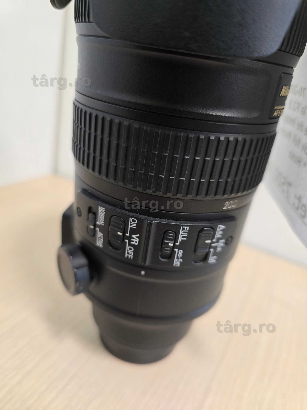 Obiectiv Nikon 70-200mm F2.8 AF-S (ECA27 b.48057)garantie 2 ani 4