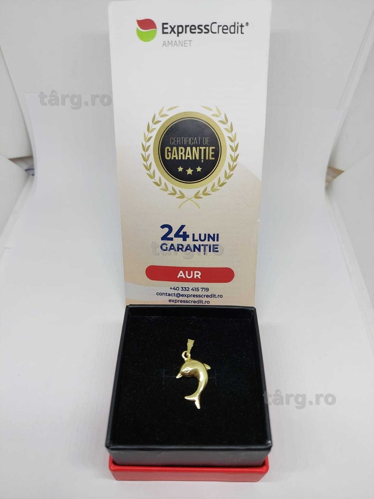 Medalion aur 14k 0.95gr [34393/30 Pacurari 2] Garantie 2 ani!!