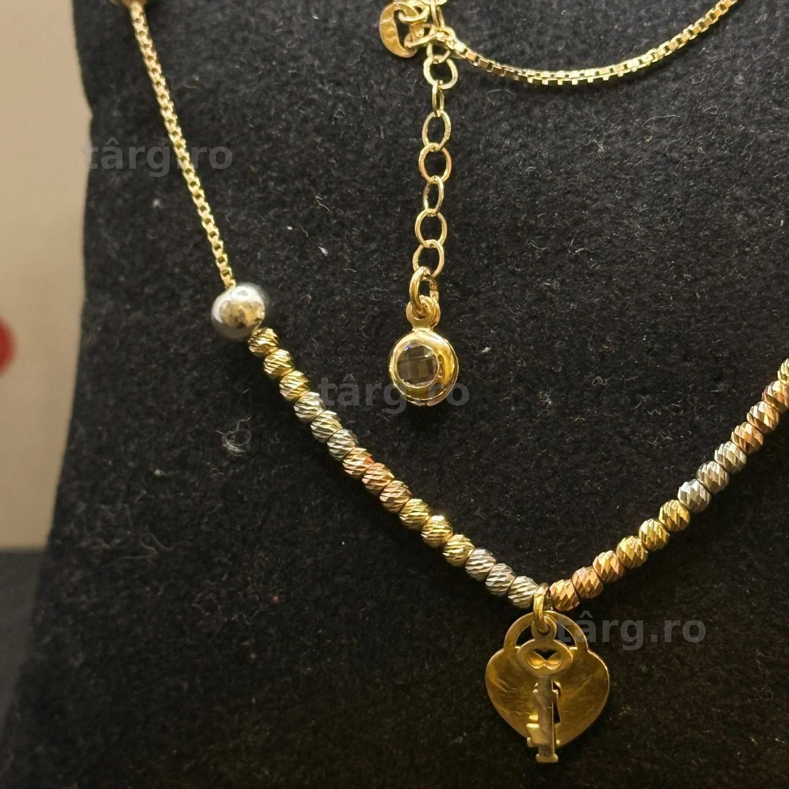 Lant aur 14K 5.90g (AG15 Gara 1 B33846.1) Garantie 2 ani! 2