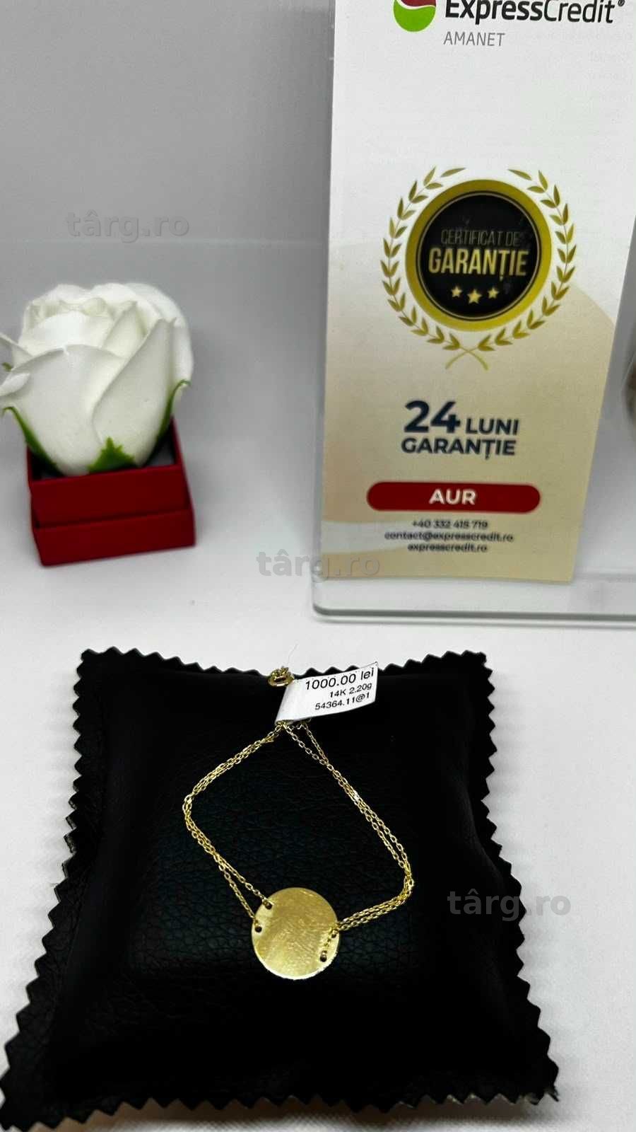 Bratara Aur 14K 2.20g (AG1 Alexandru B54364.11) - Garantie 2 ani! 2