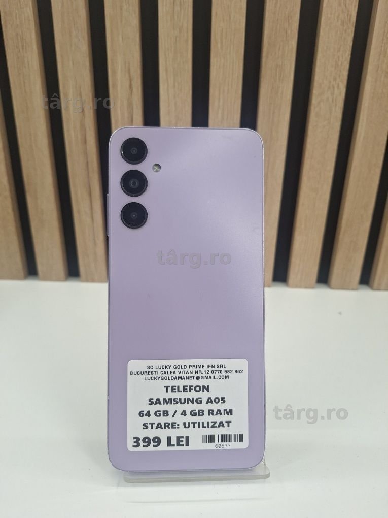 Samsung A05 54Gb 4Gb Garantie/Factura #60677