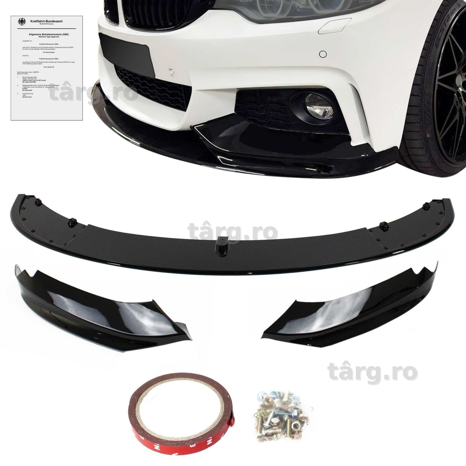 Lip / prelungire bara fata BMW seria 4 BMW F32/F33/F36 13- M-Performance