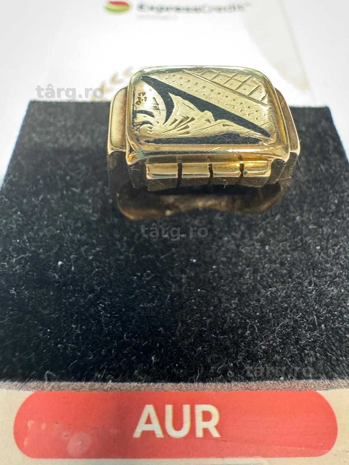 Inel din aur 14k (69633.1/ 10 Pacurari 1) Garantie 2 ani! 2