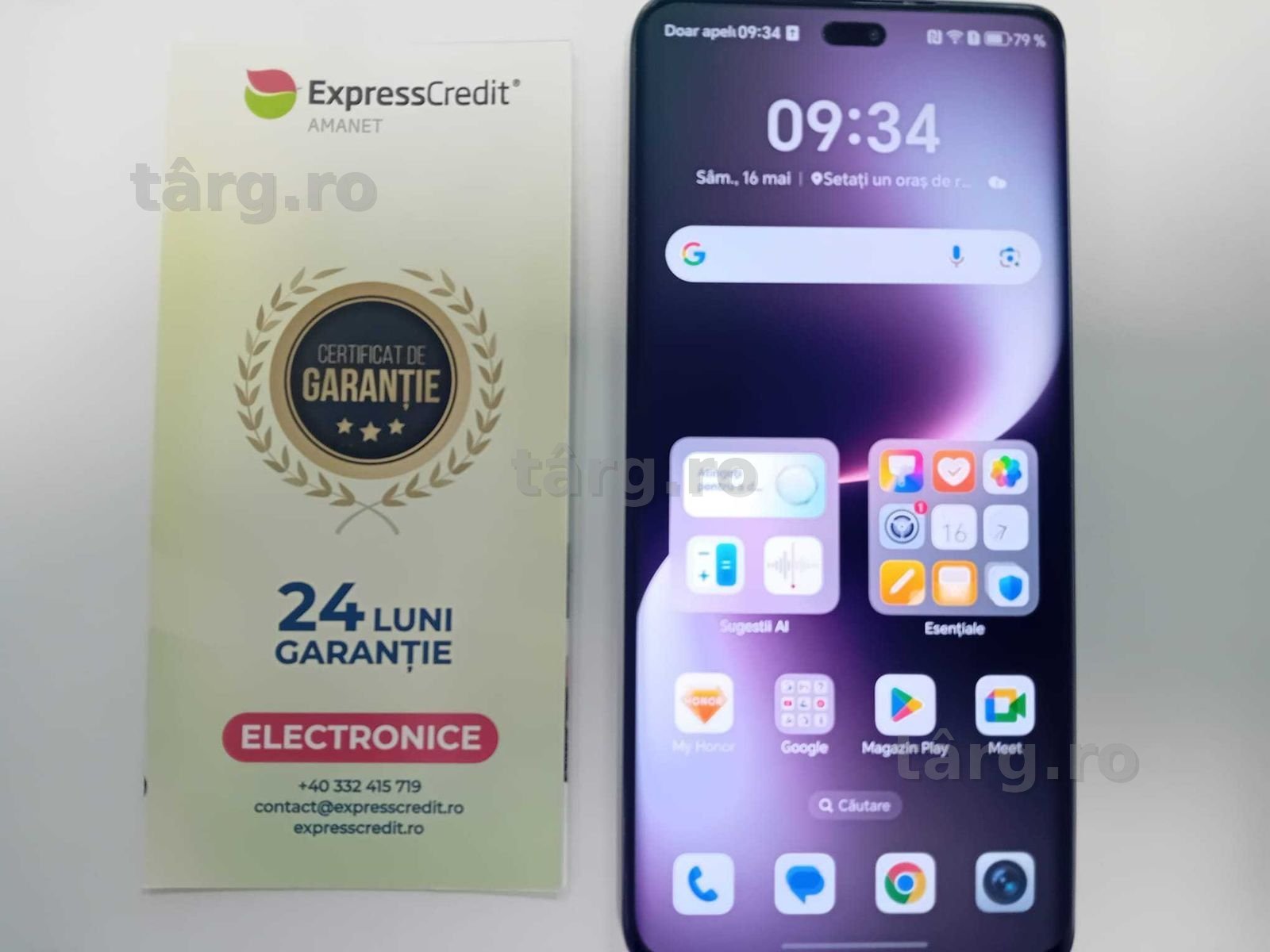 (AG33) Telefon Honor Magic7 Lite 8/256Gb Garantie 2 Ani