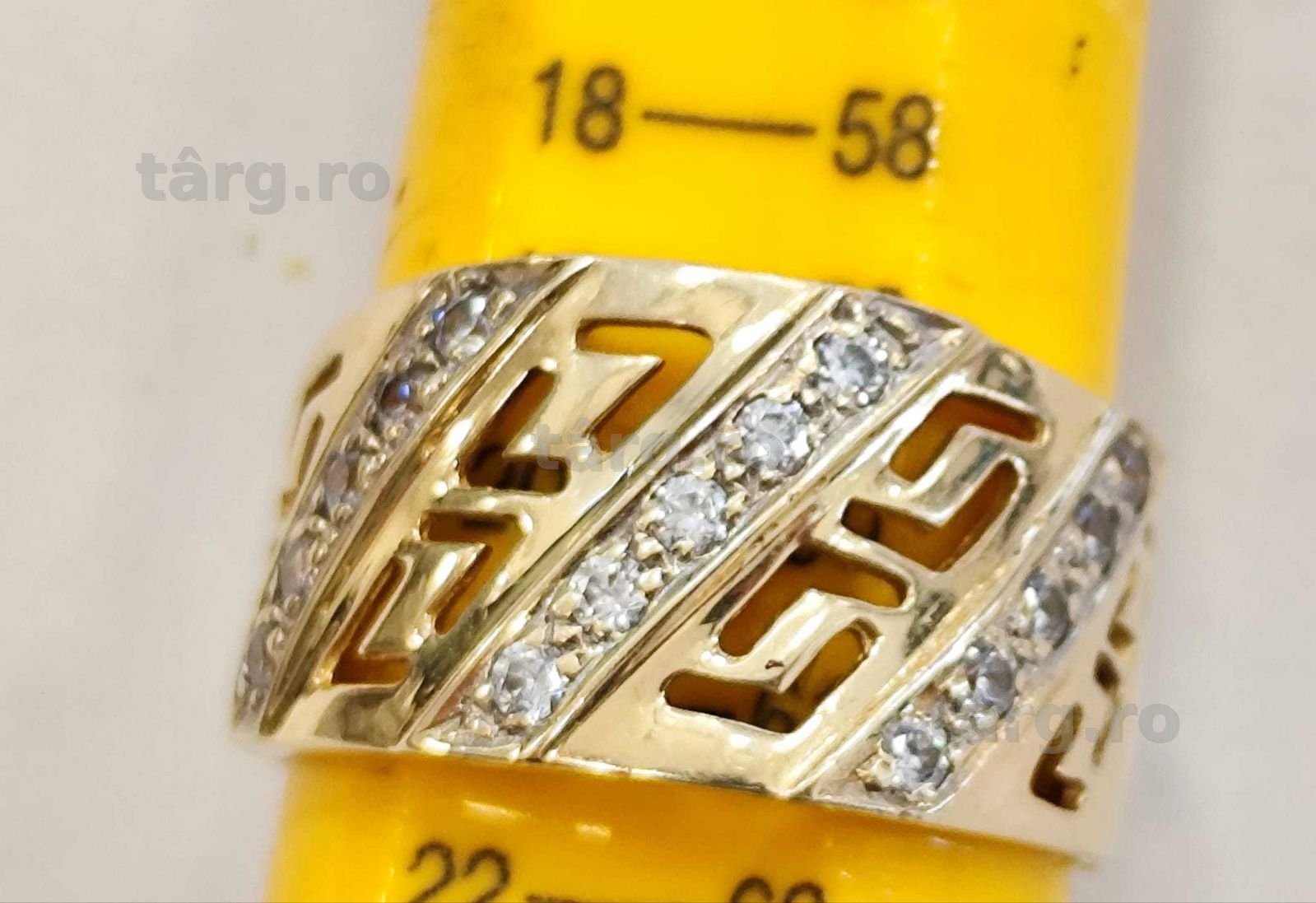 Inel aur 14K 5.63gr (AG35 B 4624.8/46) Garantie 2 ani ! 3