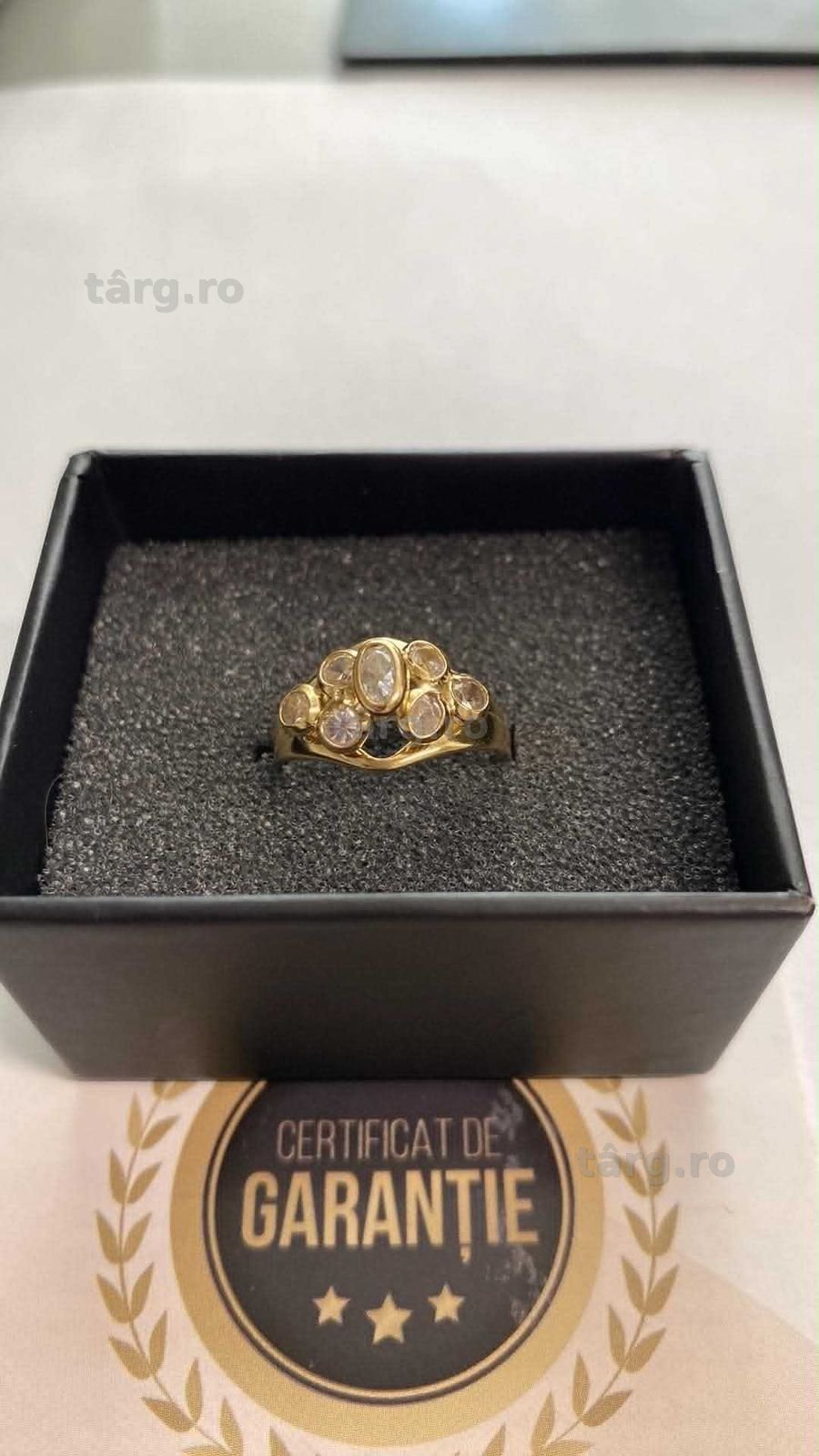 Inel aur 18K ( Tomesti b 33091) Garantie 2 ani! 2