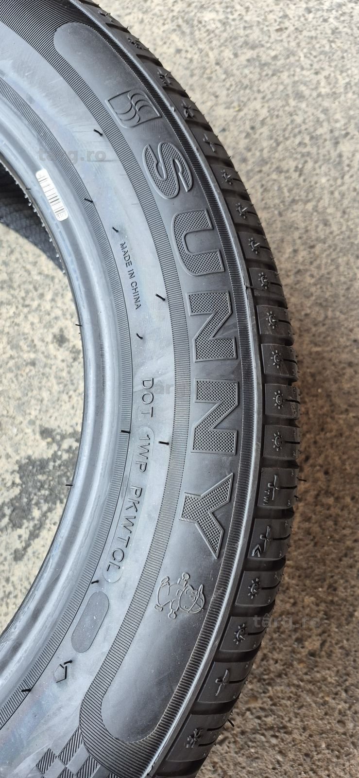 4 anvelope M+S noi Sunny 215/55/16,dot 2025.Pretul este pe bucata. 4