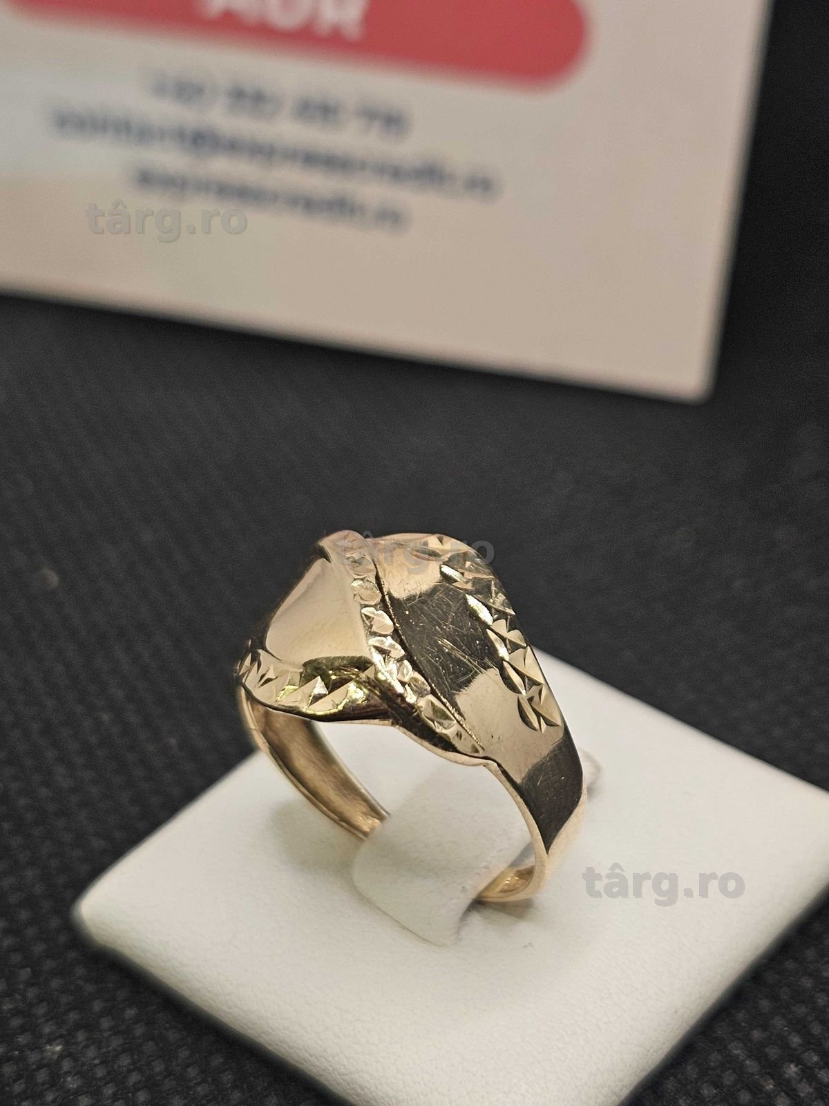 Inel aur 14K 2.56g (50356.2 AG 11 Piata Nicolina) 2 ani garantie! 3