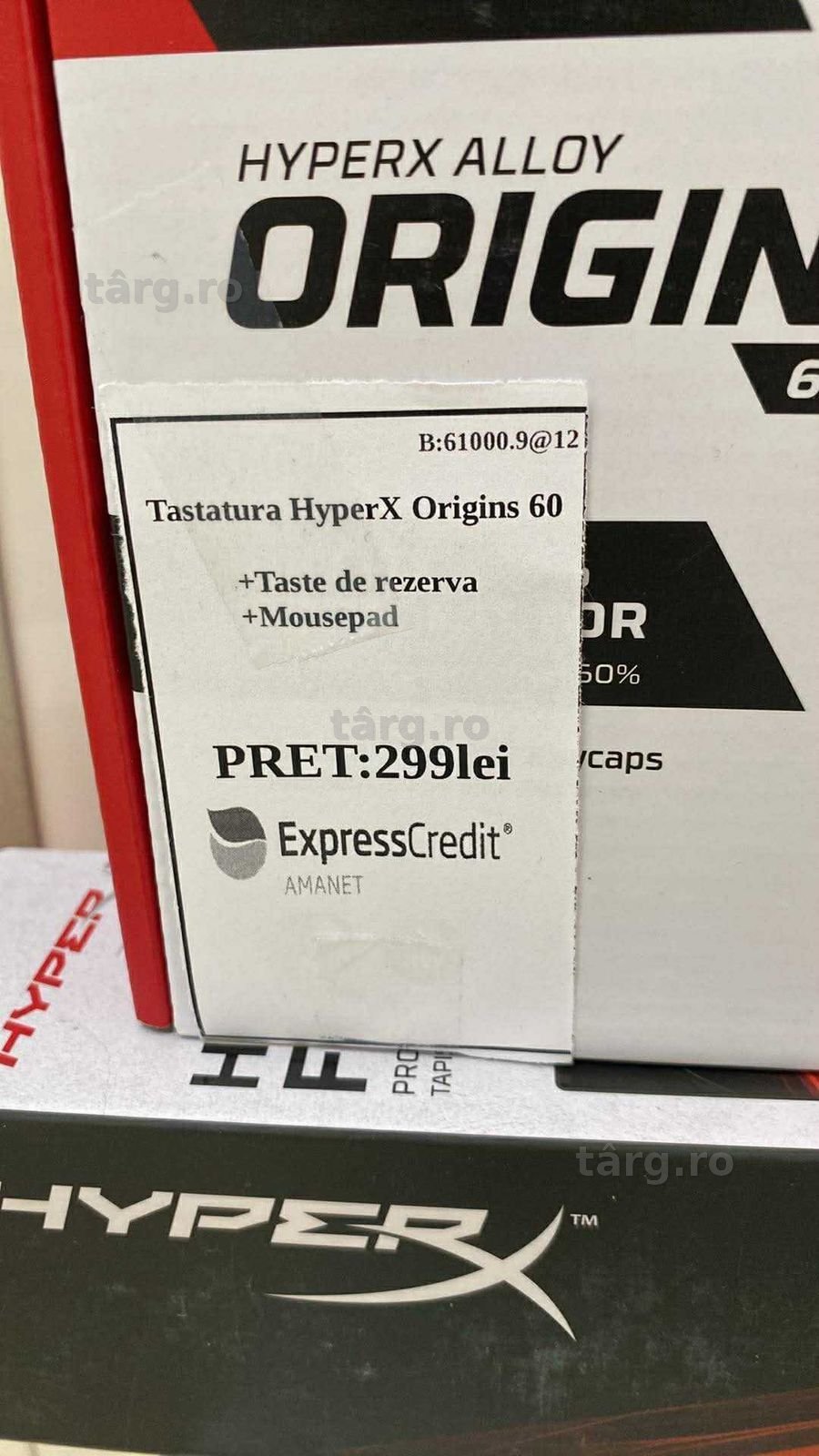 Tastatura HyperX Origine 60 ( Tomesti b 61000.9ag12) Garantie 2 ani ! 2