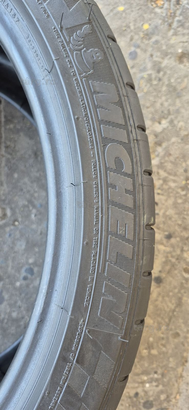 2 anvelope vara Michelin 305/30/20,dot 2022.Pretul este pe bucata. 4