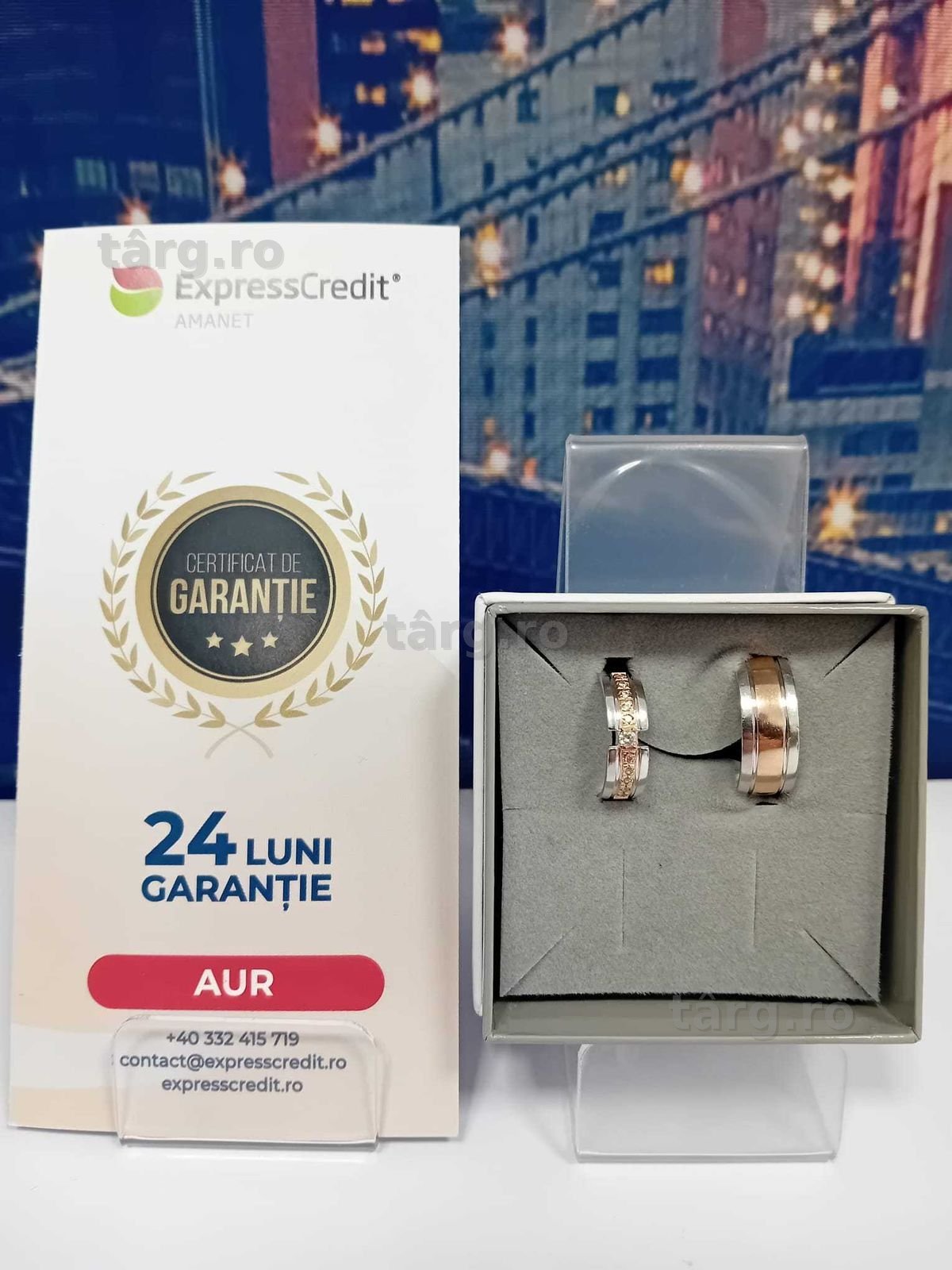 Verigheta aur 14k 5.36g [34785.2/30 Pacurari 2] Garantie 2 ani!! 5