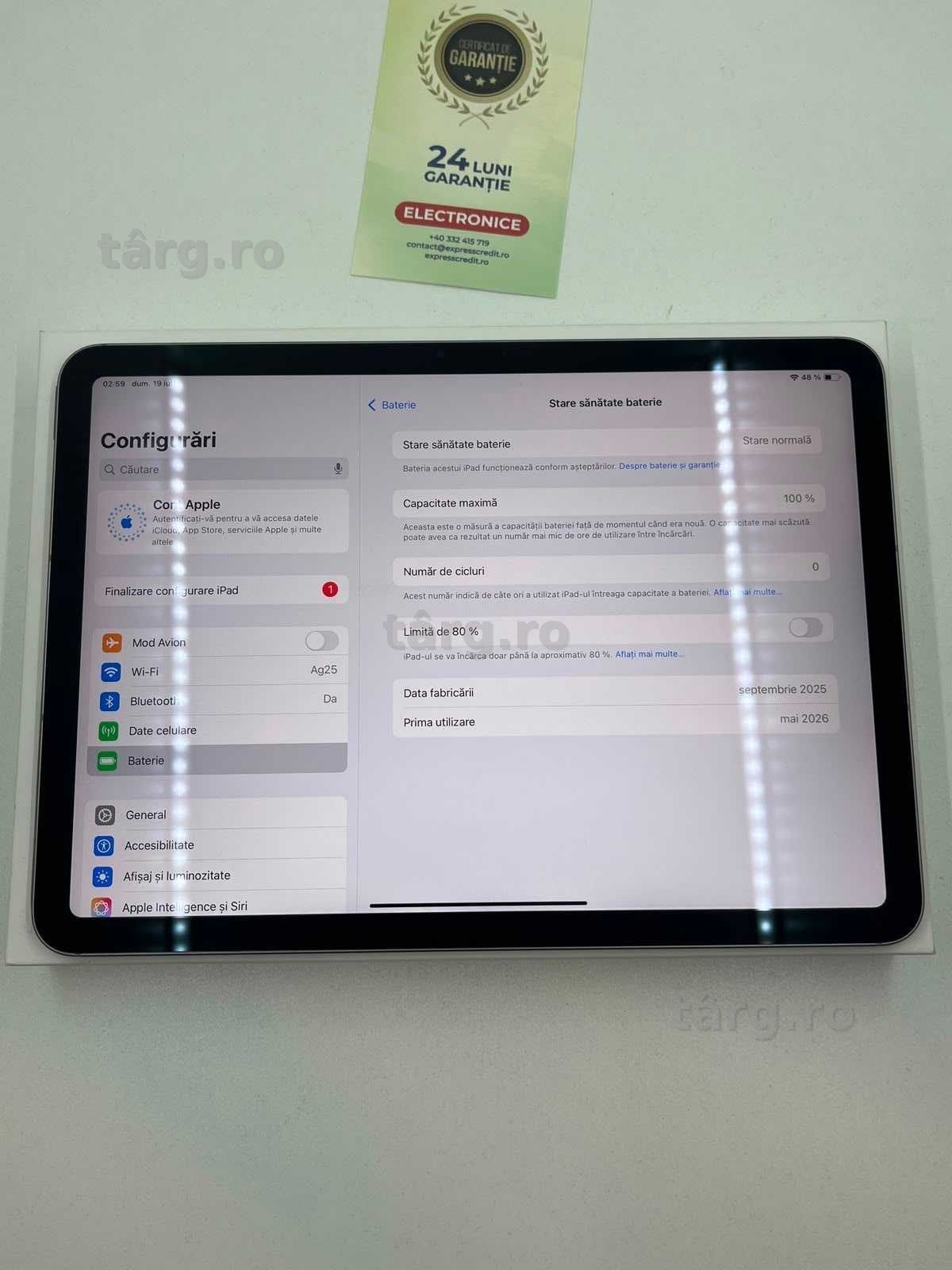 Tableta Apple Air 11 M3 (Ag25 Belvedere B.43602) Garantie 2 ani! 2