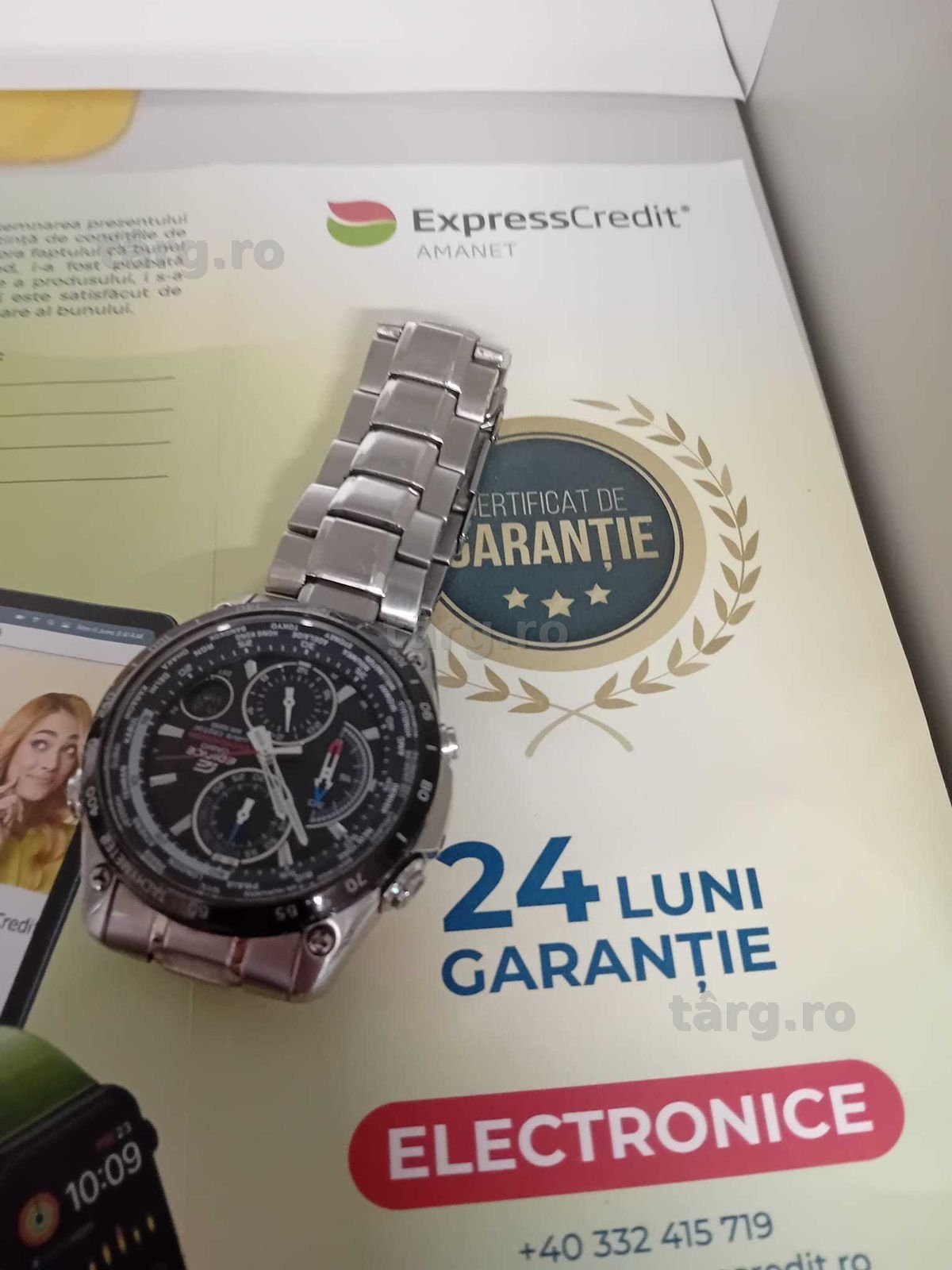 Ceas Casio Edifice EQW 500[Tomesti-b:50543]-Garantie 2 ani