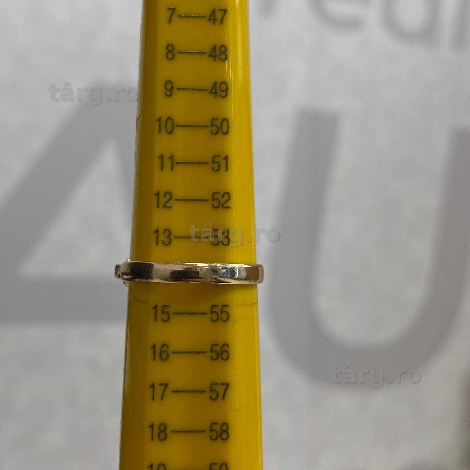 (AG13) Inel aur 14K 4.48 g (b.55852.2) Garantie 2 ani! 3