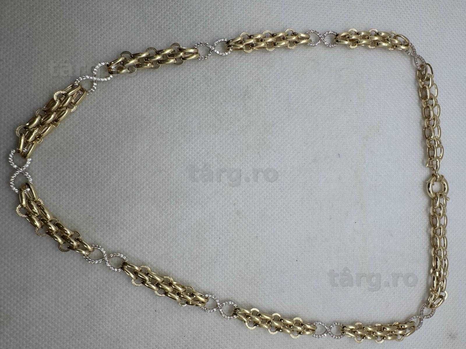 Lant din aur 14k (69606.1/ 10 Pacurari 1) Garantie 2 ani! 5