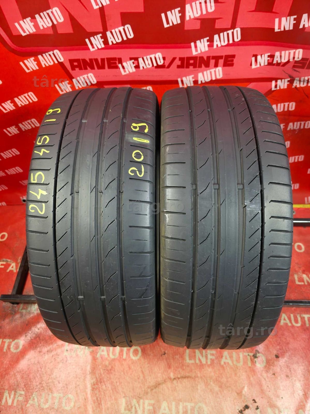 Anvelope de VARA - 245/45/19 - Continental - 5.83 MM - DOT 2019 !