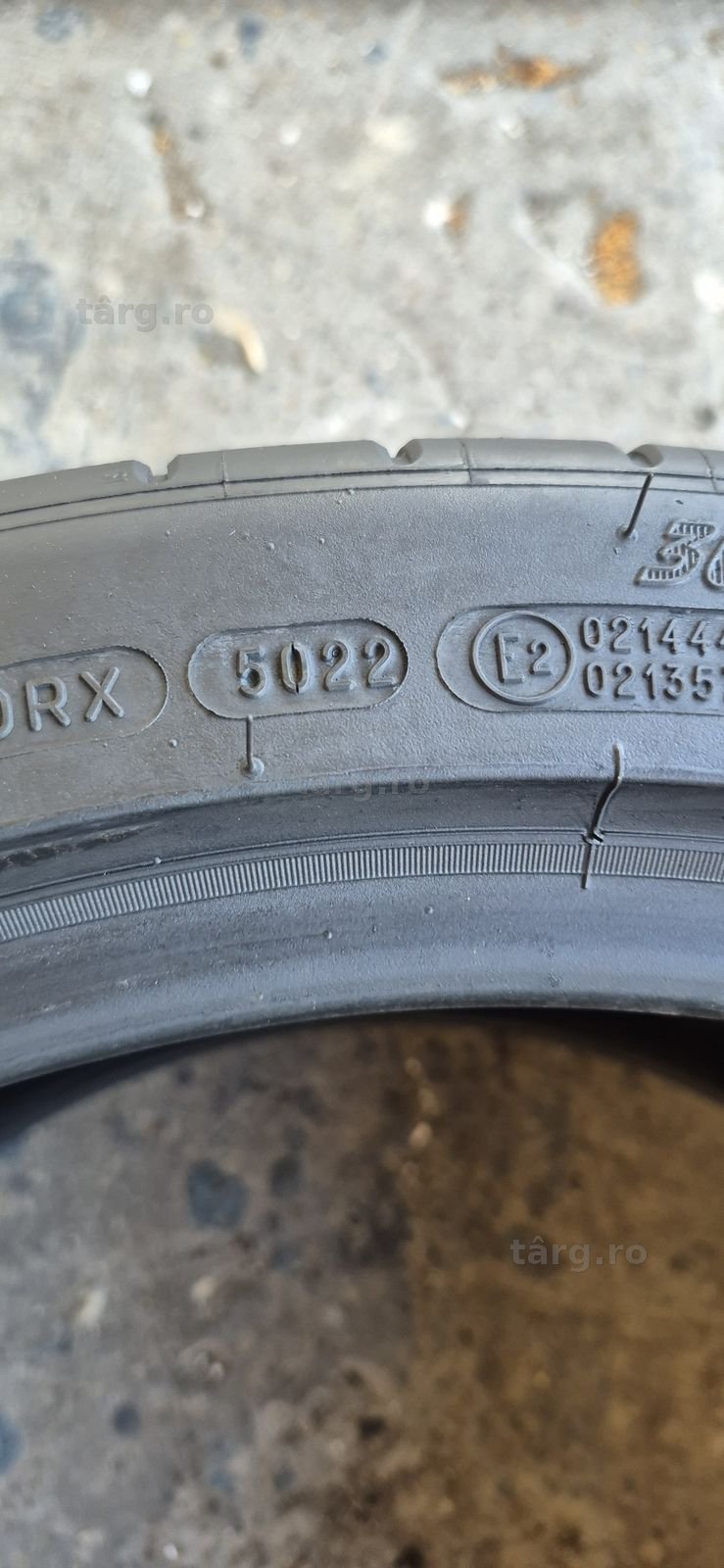2 anvelope vara Michelin 305/30/20,dot 2022.Pretul este pe bucata. 7