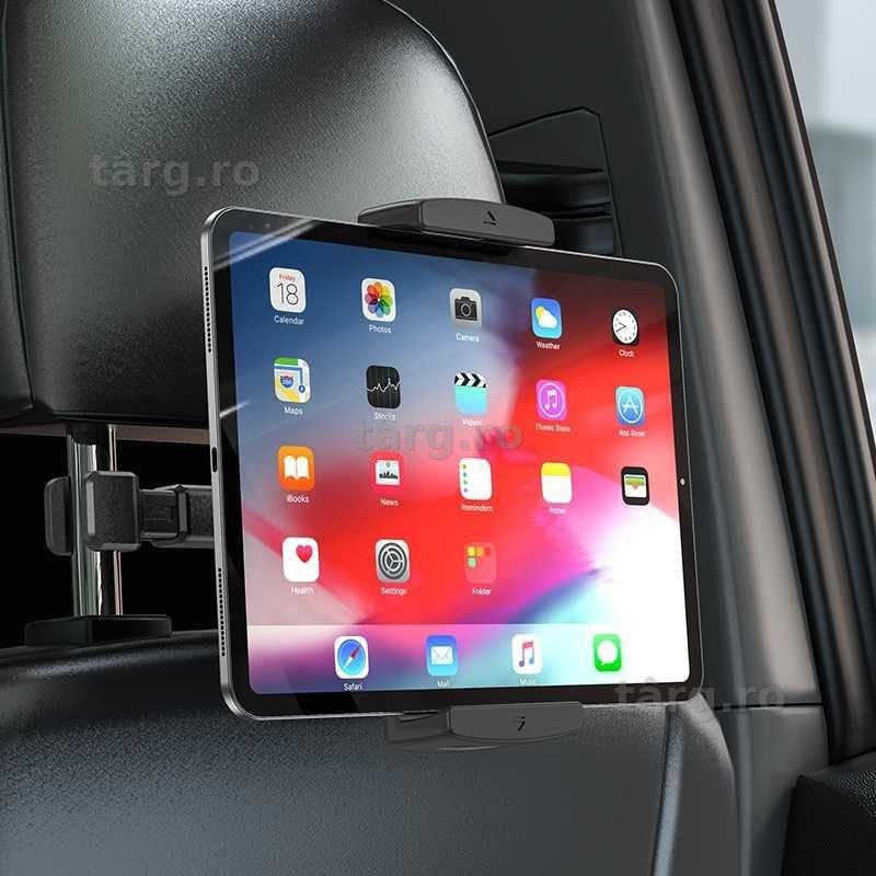 Suport Tetiere Scaun Auto HOCO, Multifunctional Hold, Tableta, Telefon 5