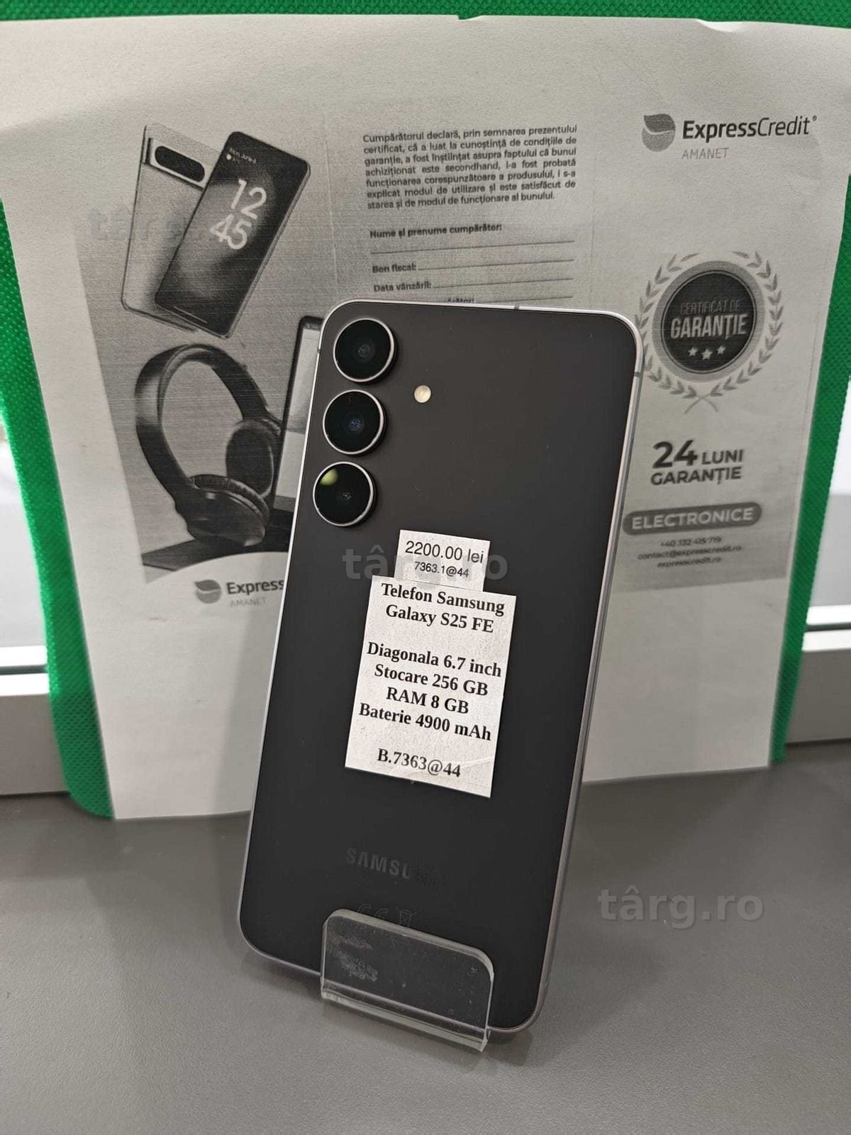 Samsung Galaxy S25 FE 5G 8/256Gb (Ag44 B7363) - Garantie 2 ani! 2