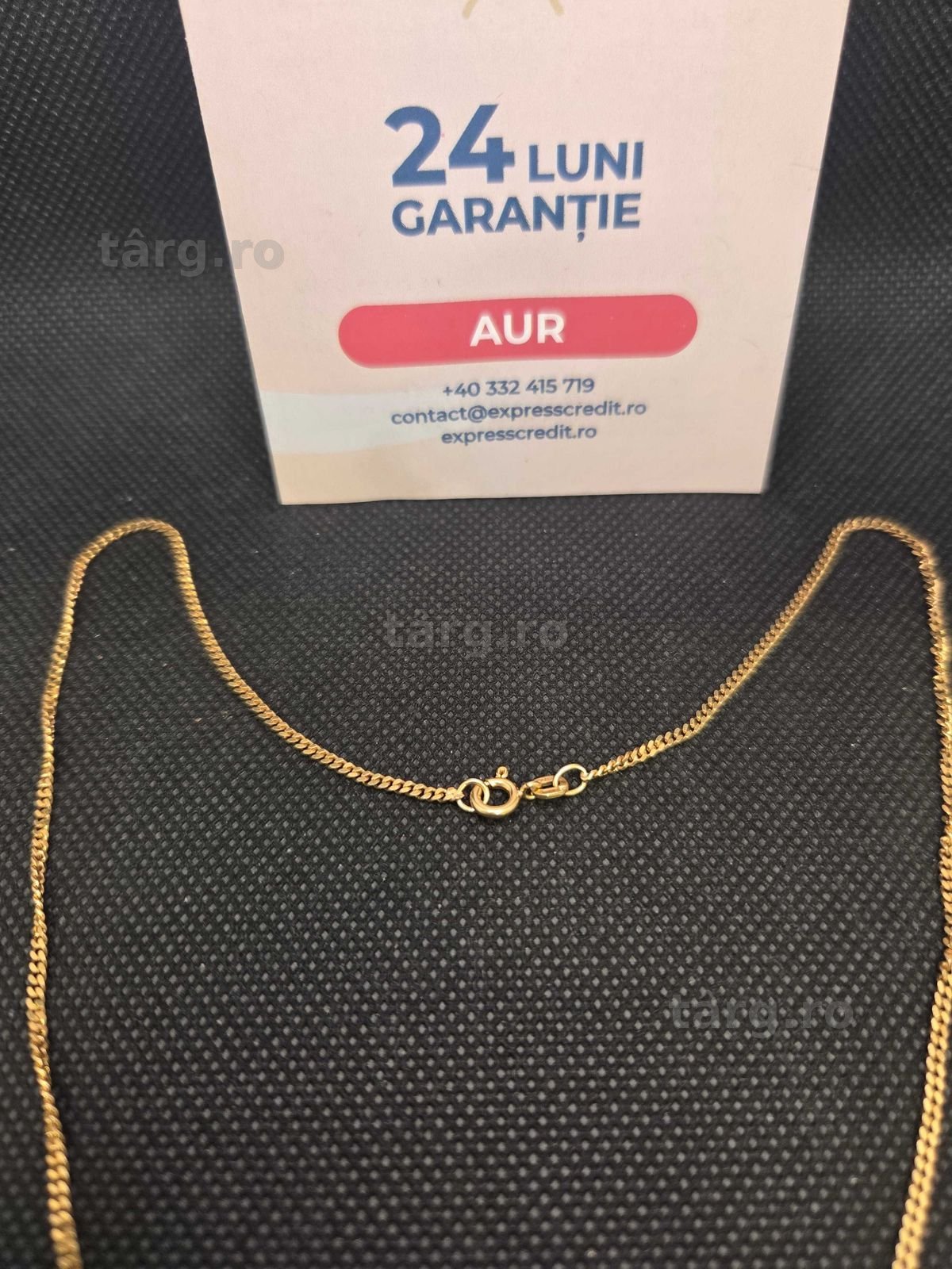 Lant aur 18K 5.79g (49845.1 Ag11 Piata Nicolina) Garantie 2 ani! 3