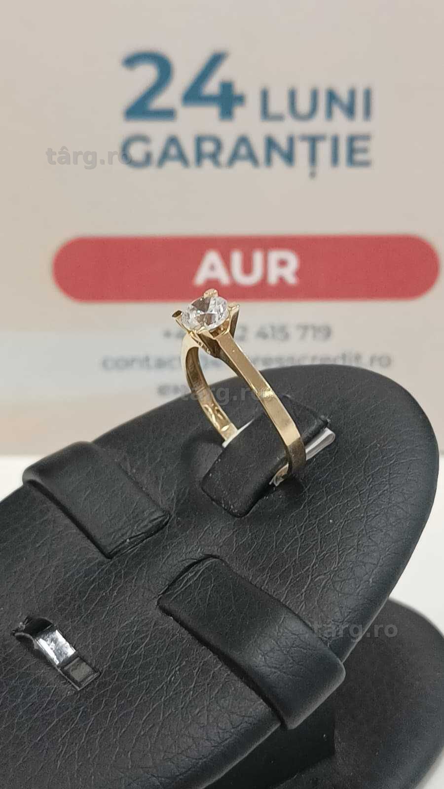 Inel aur 14K 1.90gr [AG24 Harlau B.46169.2] - Garantie 2 ani! 3