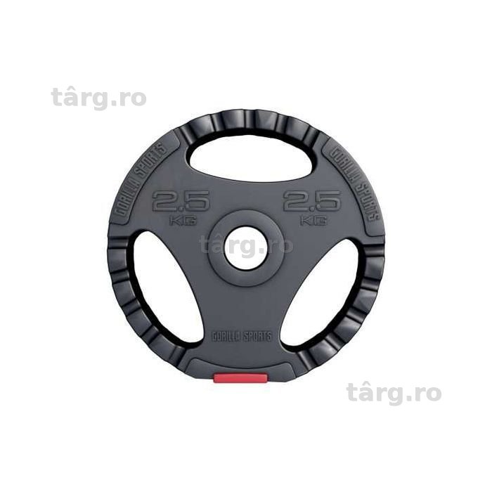 Disc din plastic umplut cu ciment cu prinderi 2.5 kg 30/31mm