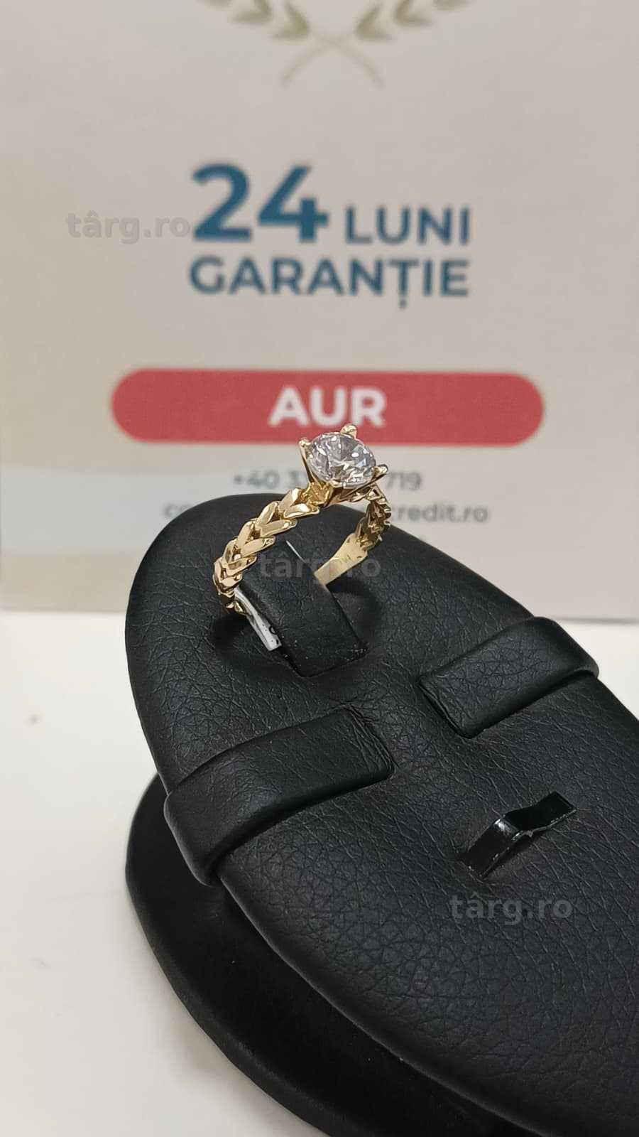Inel aur 14K 2.79gr [AG24 Harlau B.46085.1] - Garantie 2 ani! 2