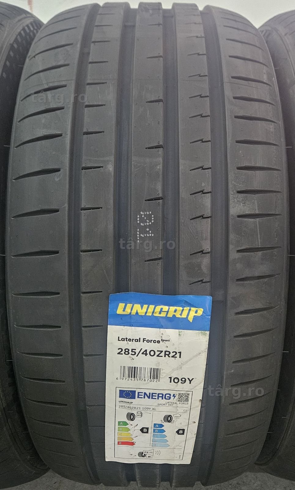 285/40 R21 109Y XL UNIGRIP (Gripmax) Anvelope noi vara protectie janta 2