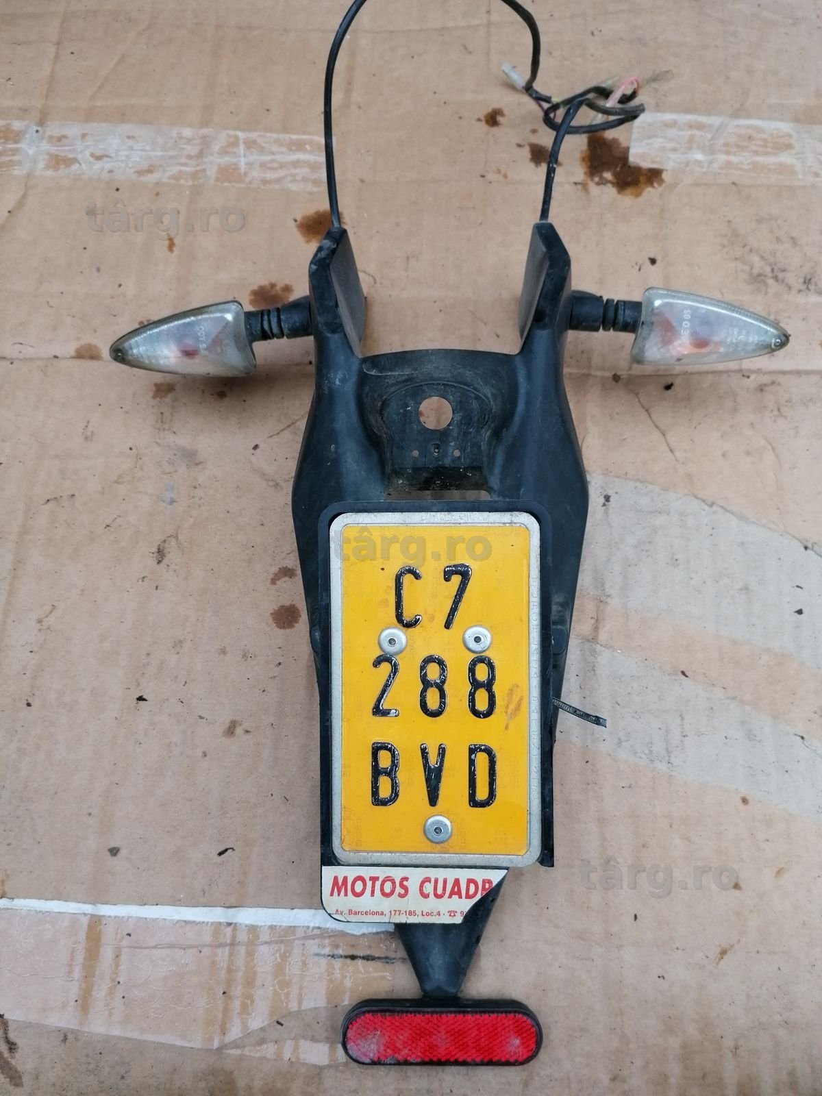 Suport număr Aprilia Rs 2008 / Derbi Gpr