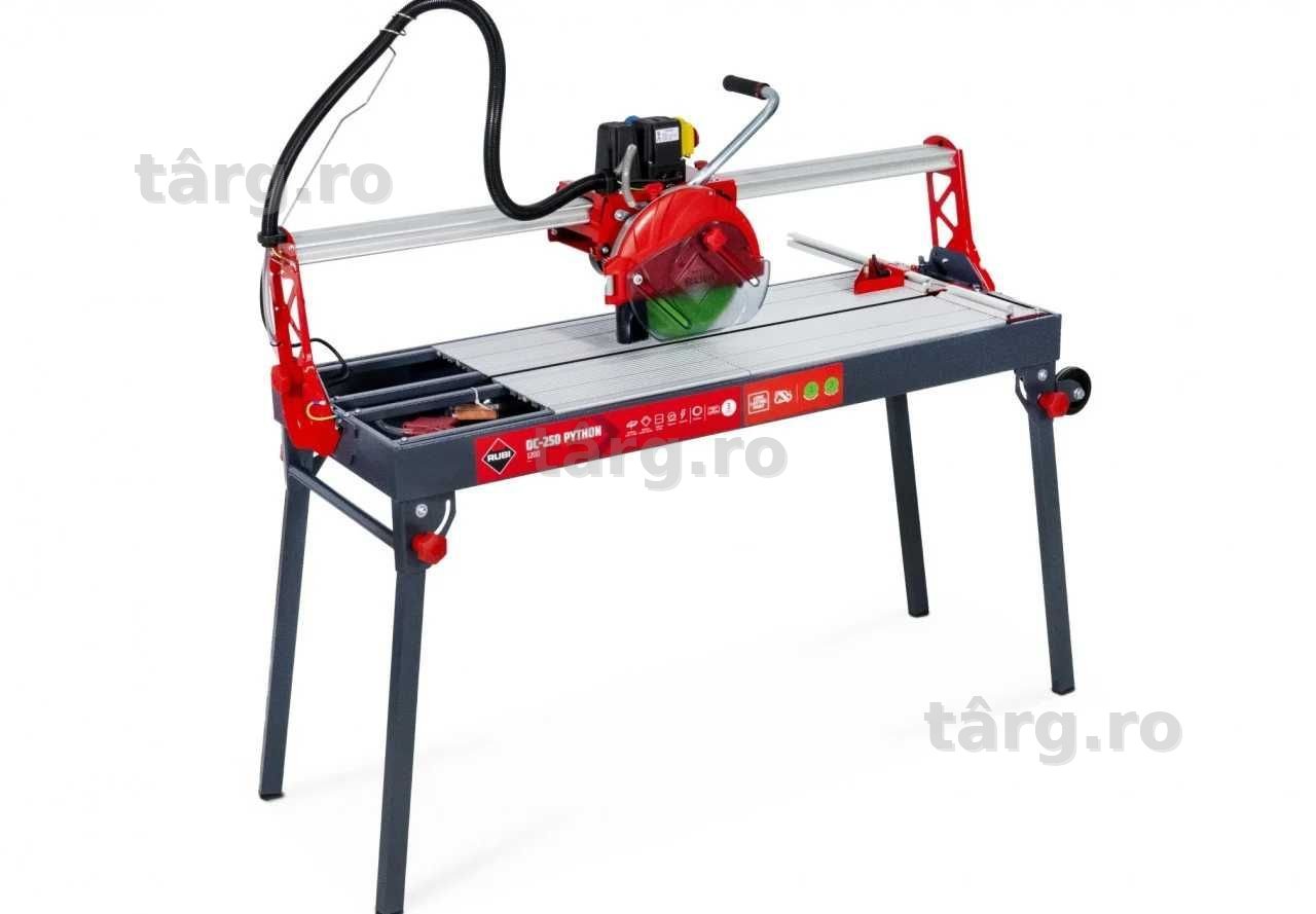 Masina de taiat gresie, faianta si placi 98cm, 1.1kW, DC-250 850 PYTHON 230V-50 Hz. - RUBI-56941