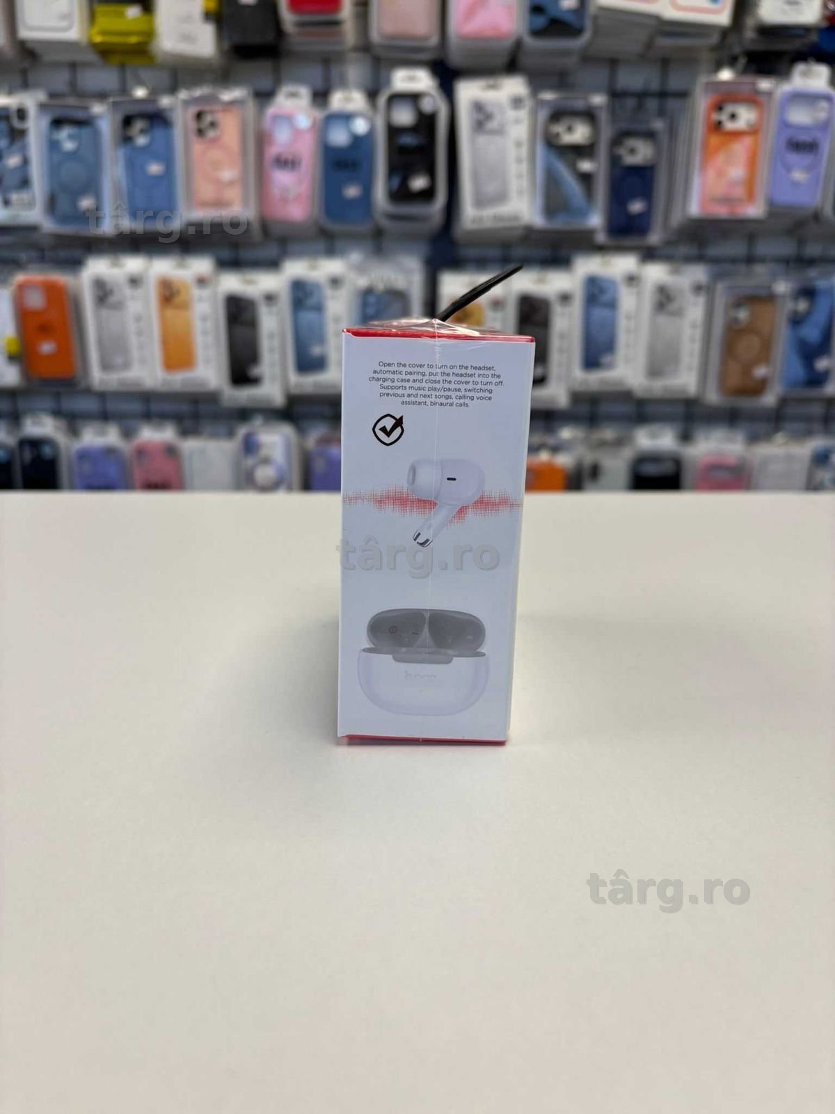 Casti Wireless, Hoco EQ24, Bluetooth, TWS 3