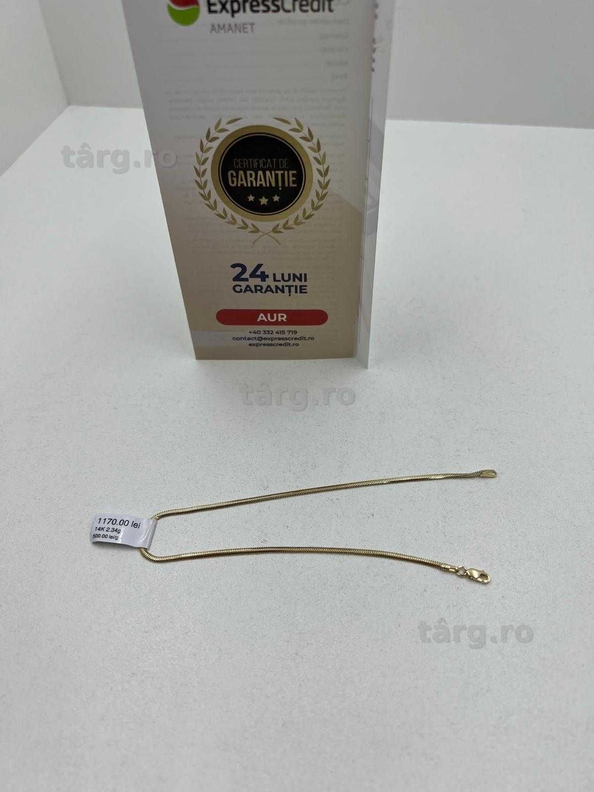 Bratara Aur 14K 2.54g (Ag25 Belvedere B.42231) Garantie 2 ani!