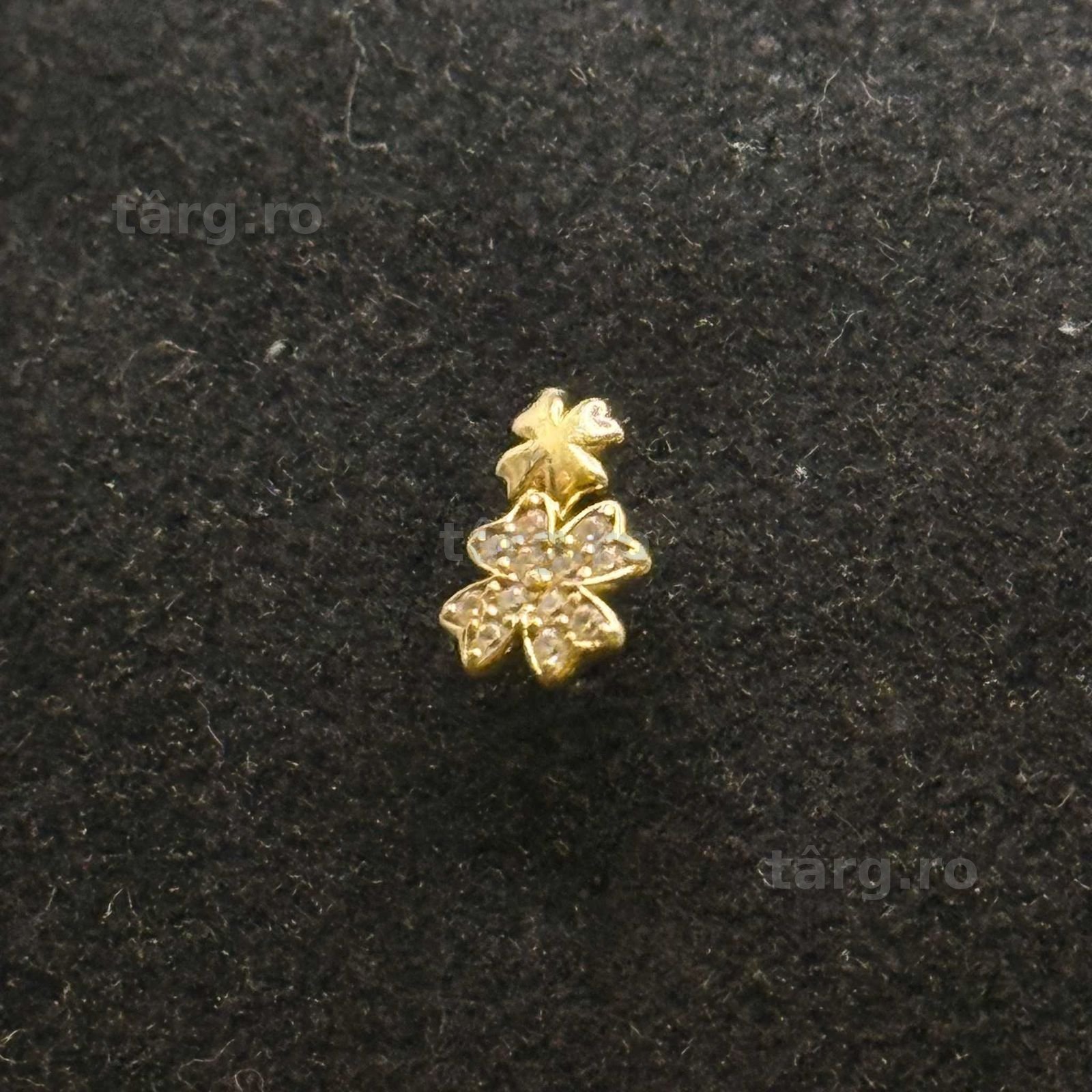 Cercei aur 14K 1.21g (AG15 Gara 1 B33878.1) Garantie 2 ani! 3