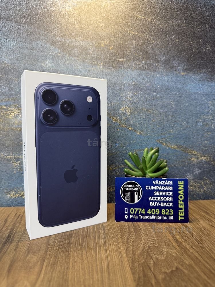 Iphone 17 Pro/256GB/2 ani Garantie Centrul De Telefoane/Rate