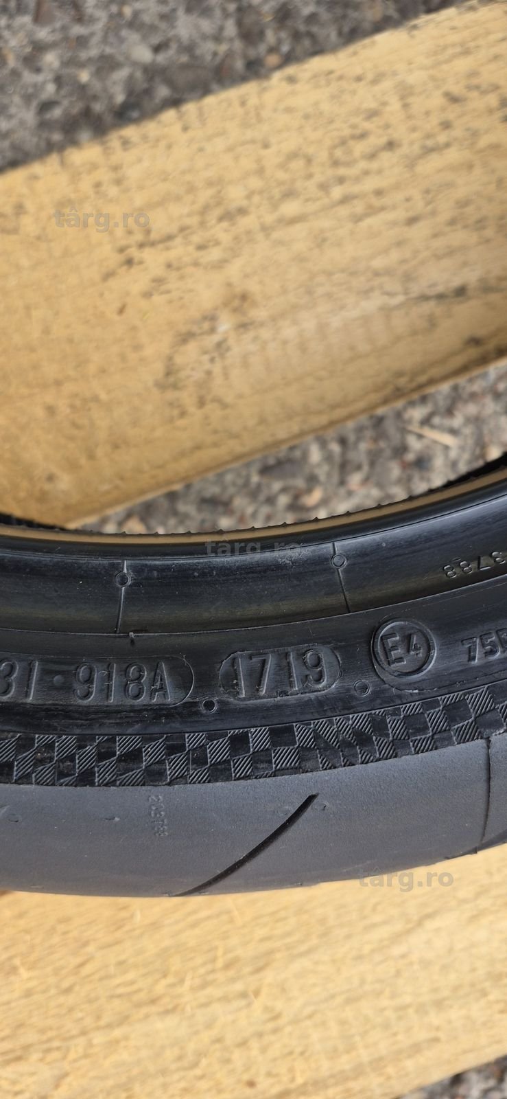 O anvelopa moto noua Continental 150/65/R18 M/C,dot 2019. 6