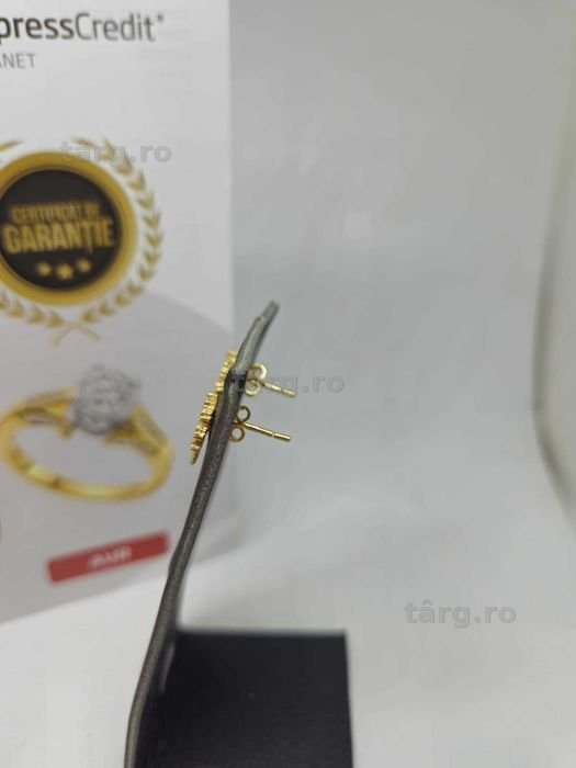 Cercei aur 14k 1.66gr (Ag1 Alexandru b52956)*Garantie 2 ani 3