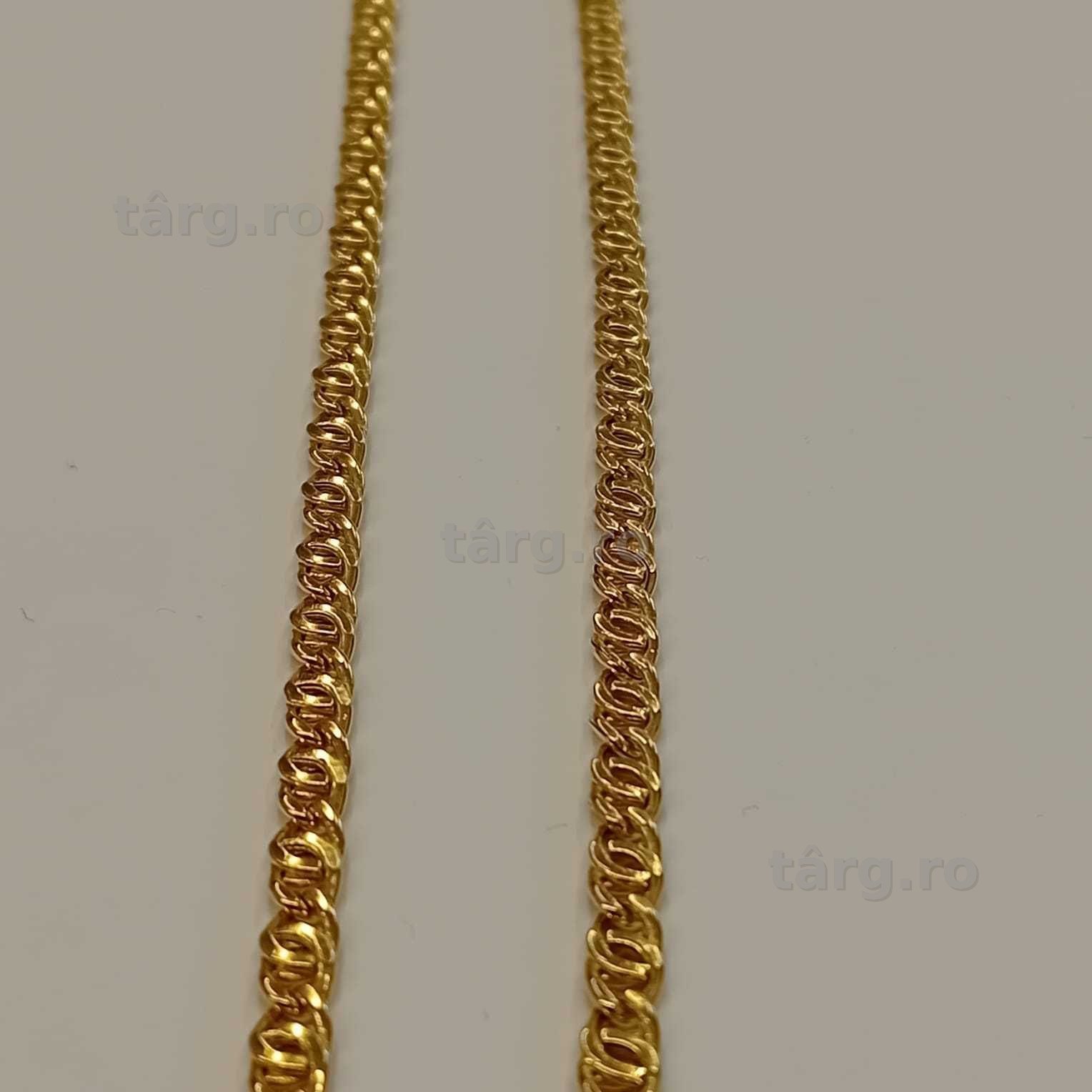 Lant aur 14k (ag49 Esplanada b.7956) Garantie 2 Ani 4