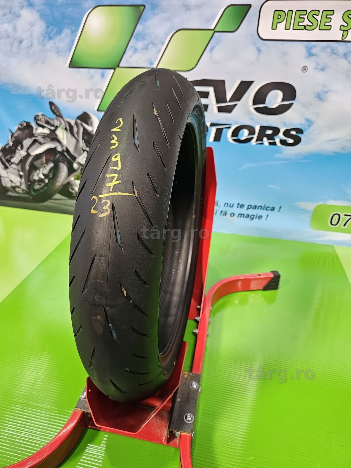 Anvelopa Moto 120 70 17 Bridgestone S22 C2397 Cauciuc Fata