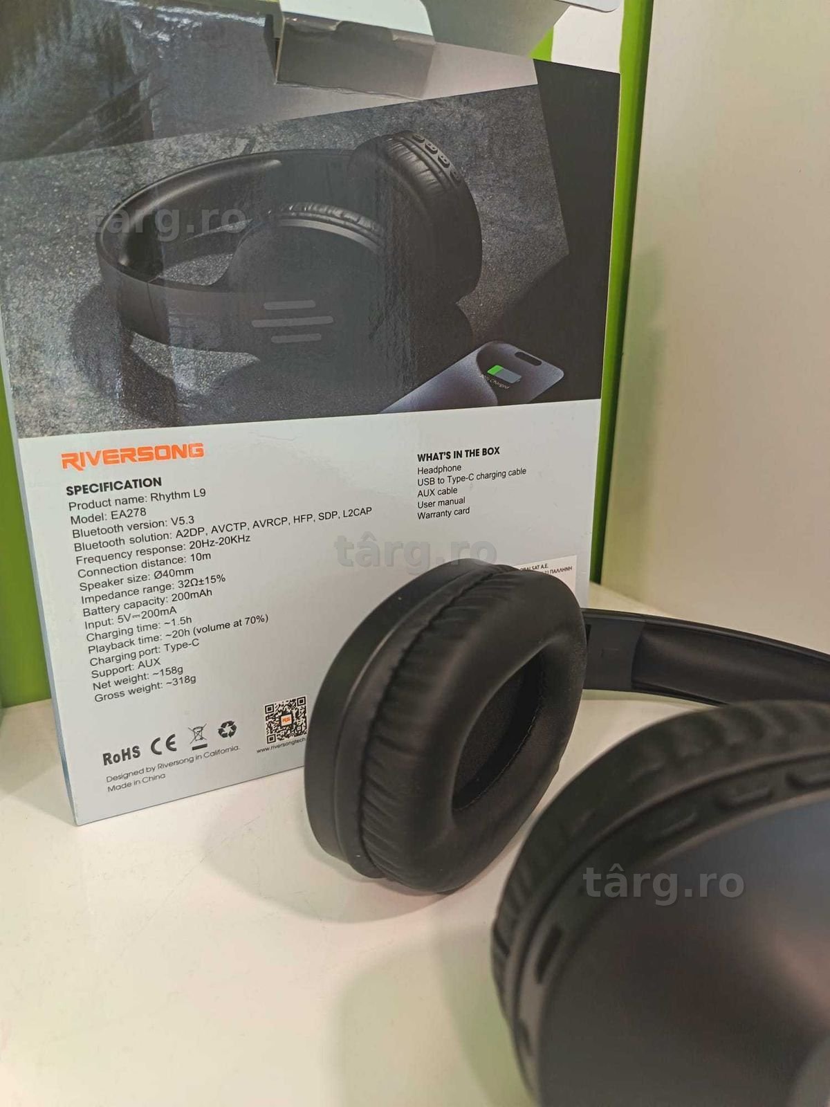 (AG41) Casti Riversong Rhythm L9 B6821.44 - Garantie 2 ani! 3