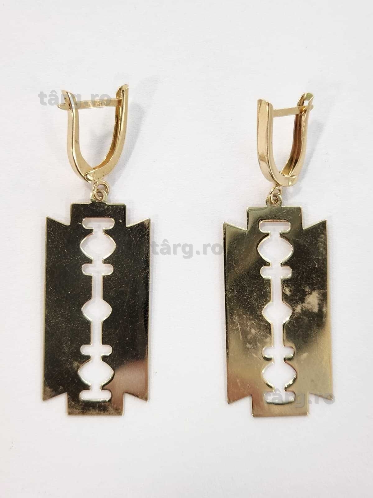 Cercei aur, 14k, 4.95g (b 68905.1 Ag2 Tudor) 3