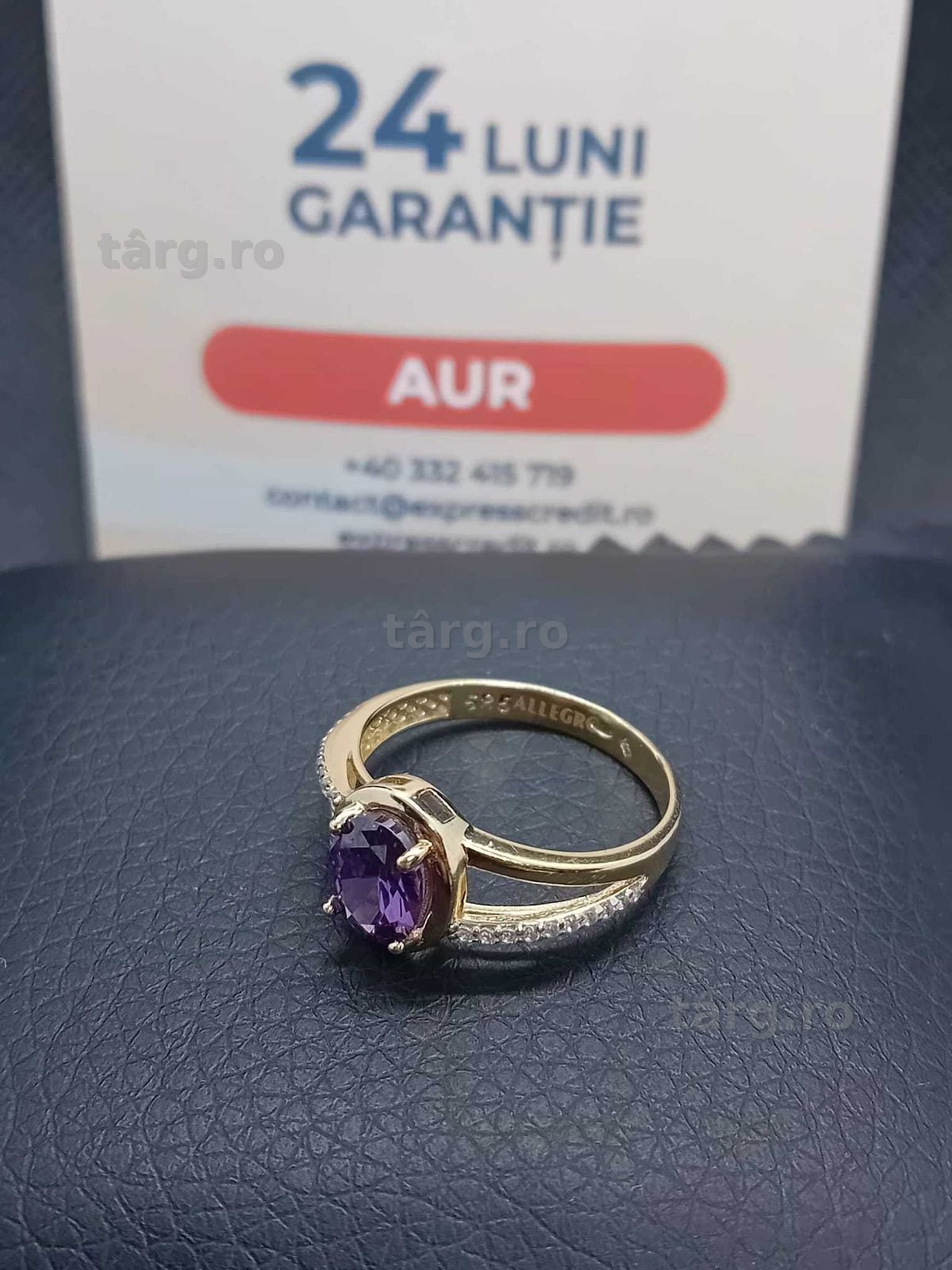Inel aur 14k 2.62g (B.25606.1 AG31 Barboi) Garantie 2 ani!