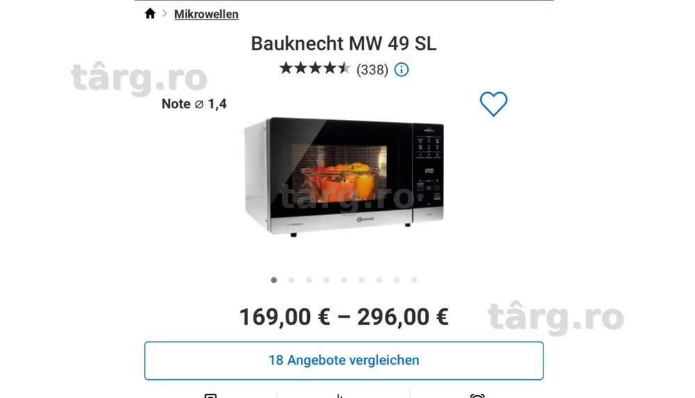 Cuptorul cu microunde Bauknecht Chef Plus MW 49 SL