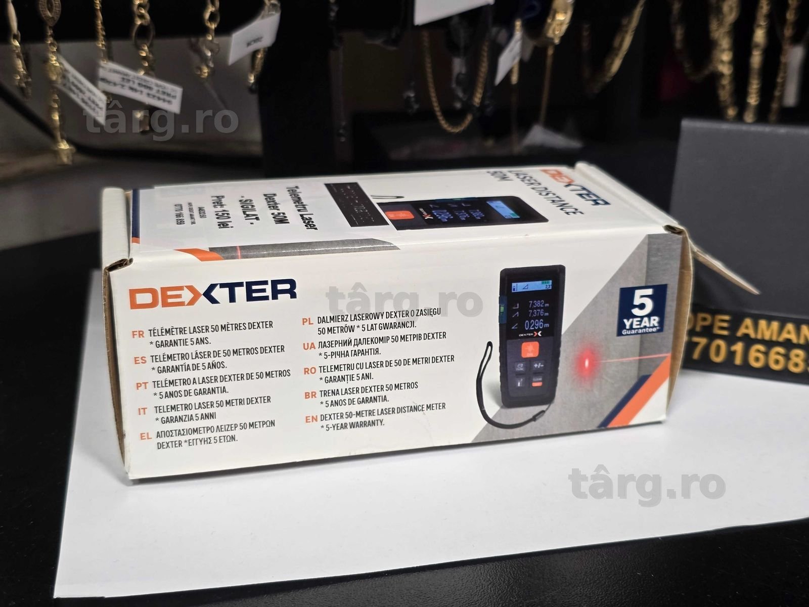 Hope Amanet P10/Telemetru Laser Dexter 50M - SIGILAT - 2