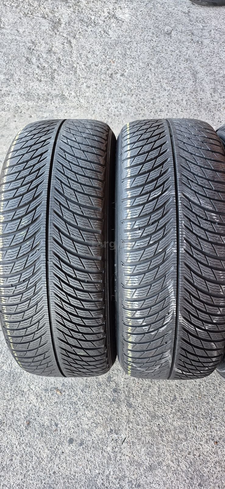 4 anvelope iarna runflat Michelin 245/50/19.Pretul este pe bucata. 2