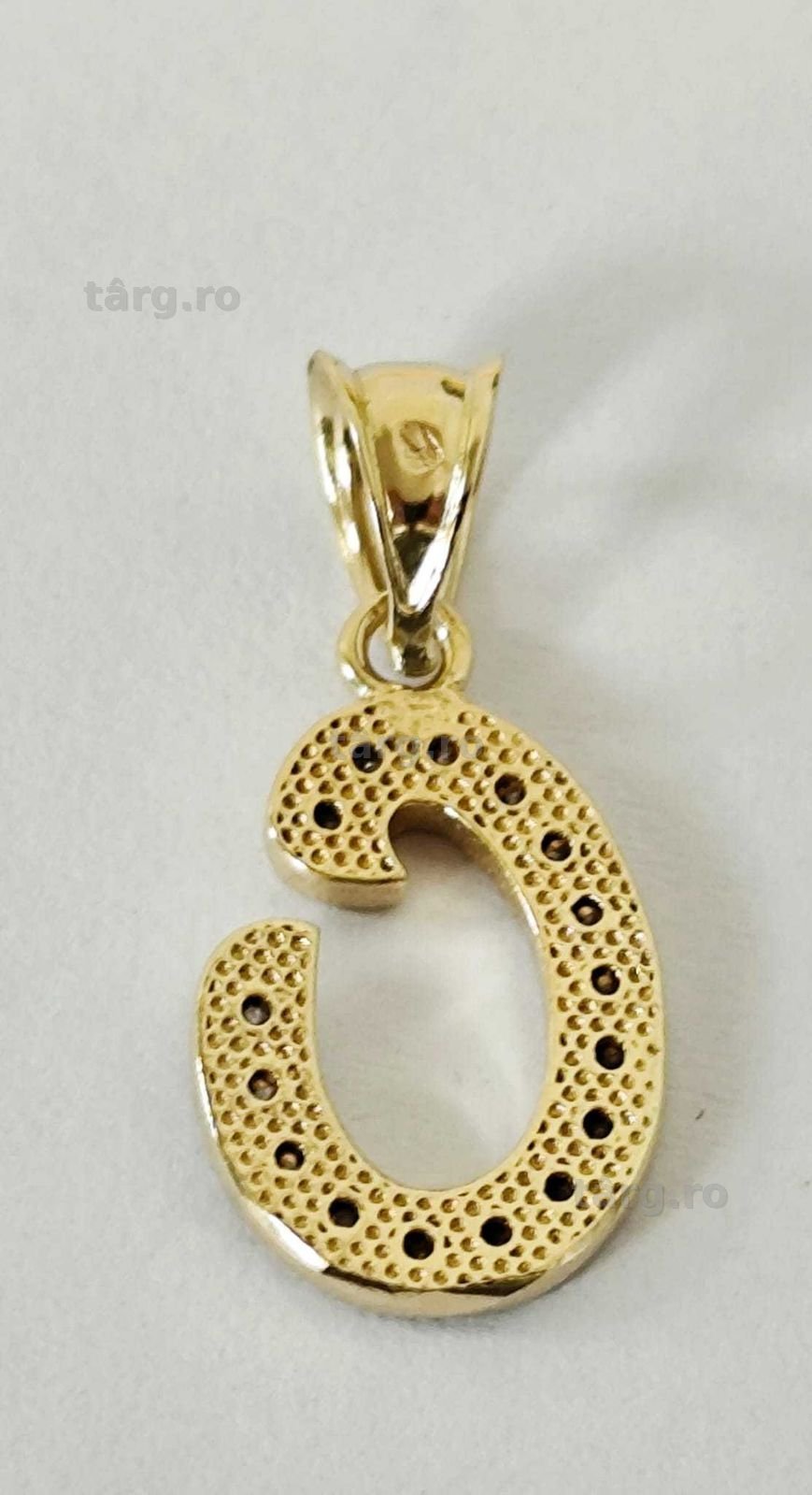 Pandantiv - Litera C         aur 14K 1.04 gr (AG35 B 34664.2) Garantie 2 ani ! 2