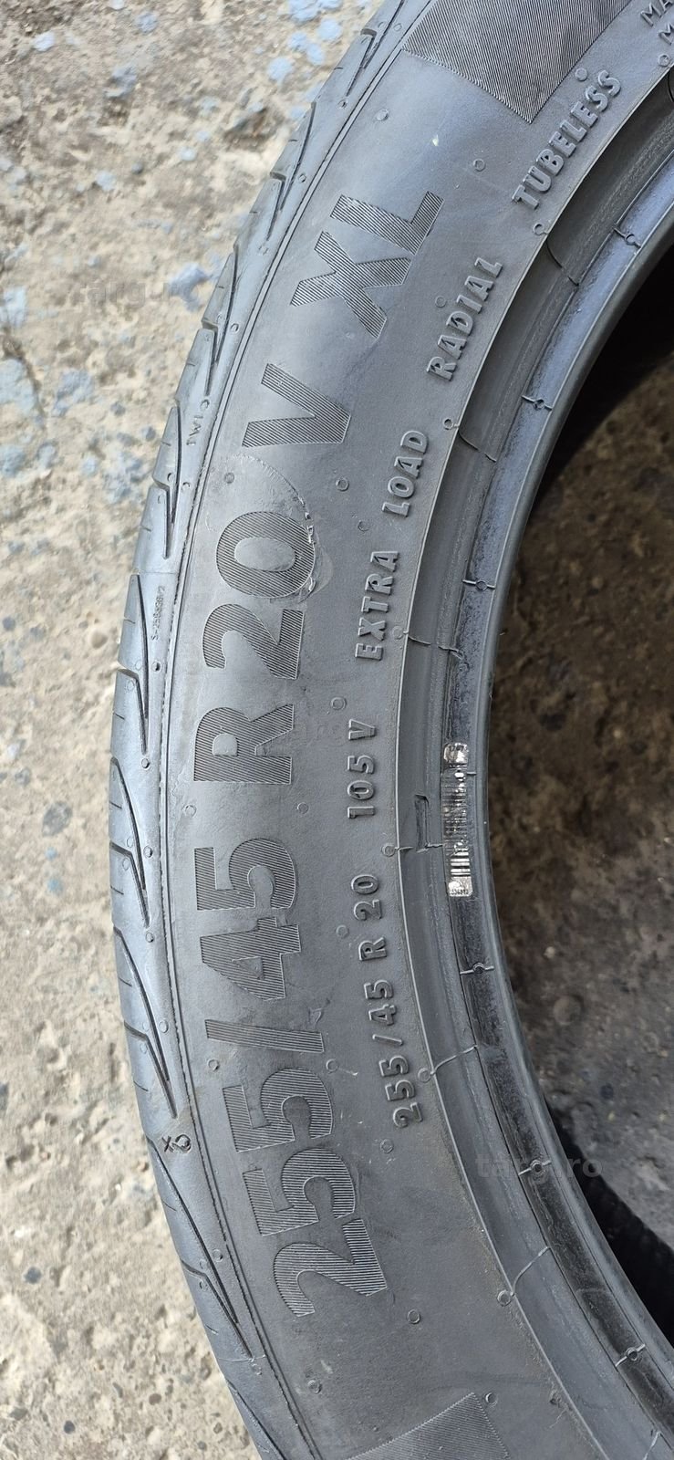 4 anvelope vara Continental 255/45/20.Pretul este pe bucata. 6