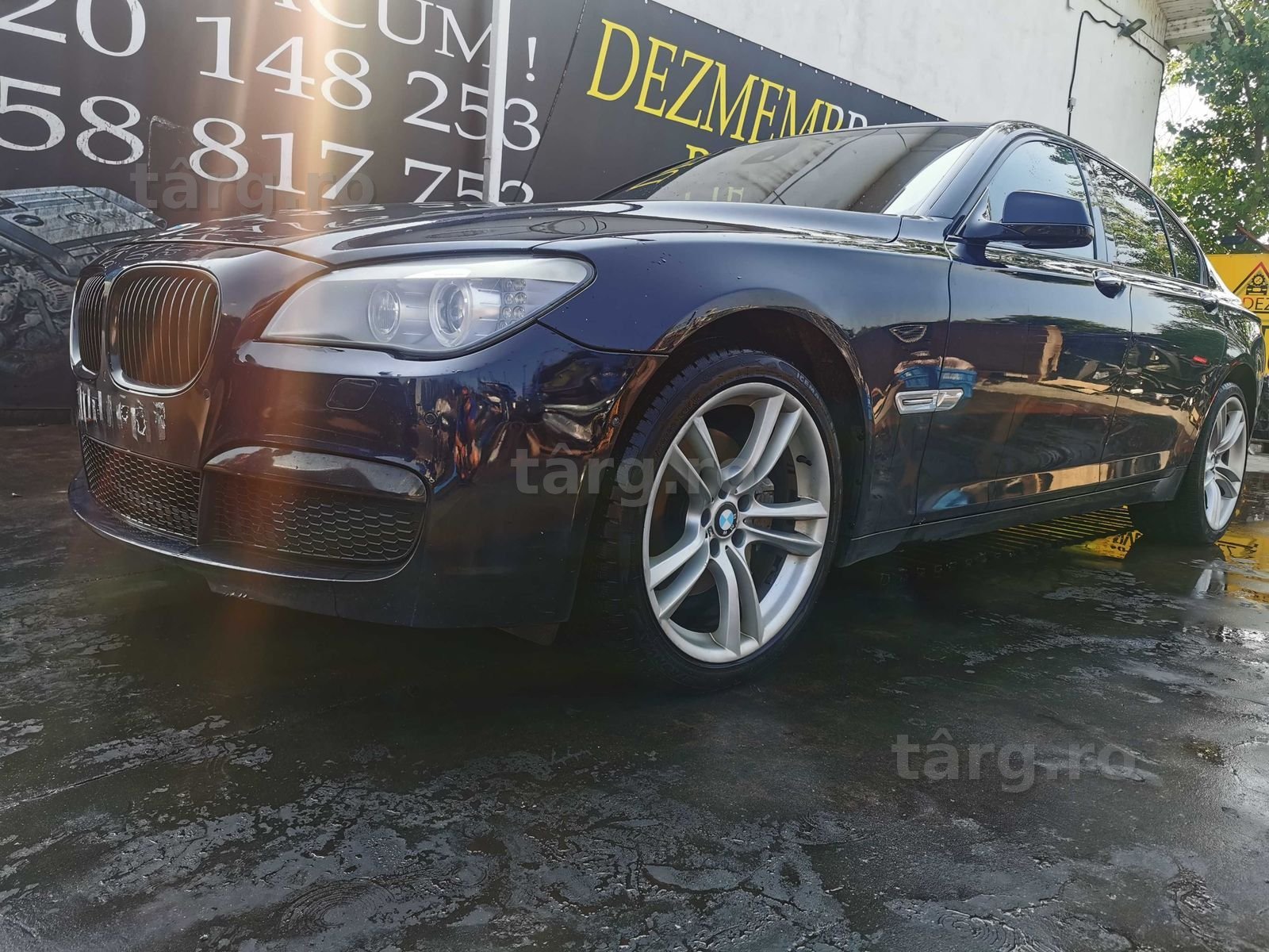 Dezmembrez bmw seria 7 f01 m-pack/bara fata m/capota/far dinamic/