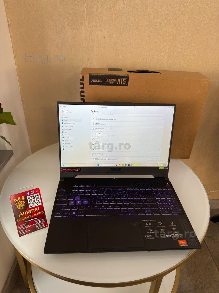 Asus Tuf Gaming A15 Amanet BKG