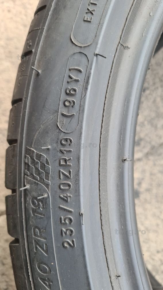 4 anvelope vara Michelin 235/40/19,dot 2021 5