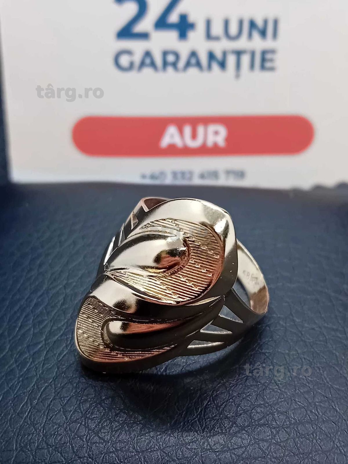 Inel aur 14k 3.94g (B.25413 AG31 Barboi) Garantie 2 ani!